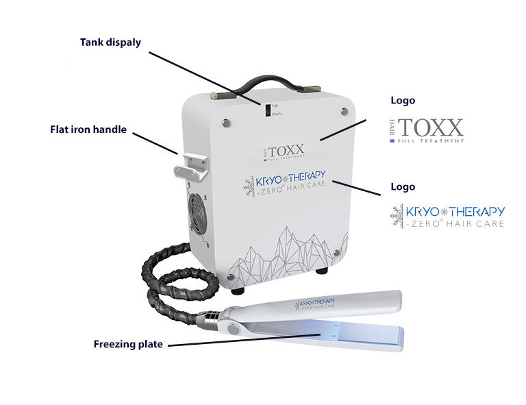 FROZEN MACHINE HAIRTOXX device for hair cryotherapy